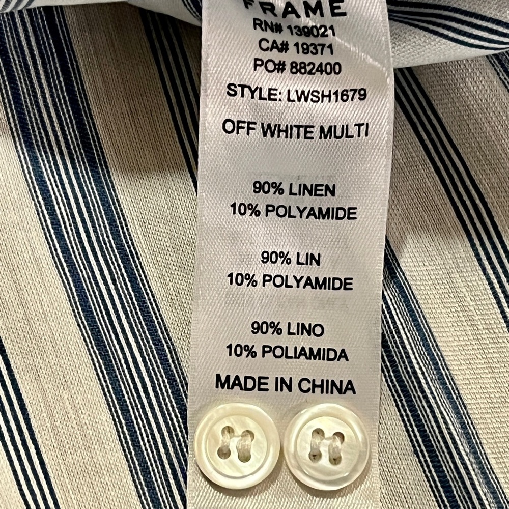 Frame Button Down Shirt - Picture 7 of 7